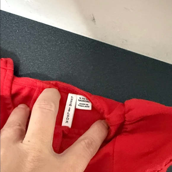 Janie and Jack Scarlet Ruffle Dress - Picture 2 of 2